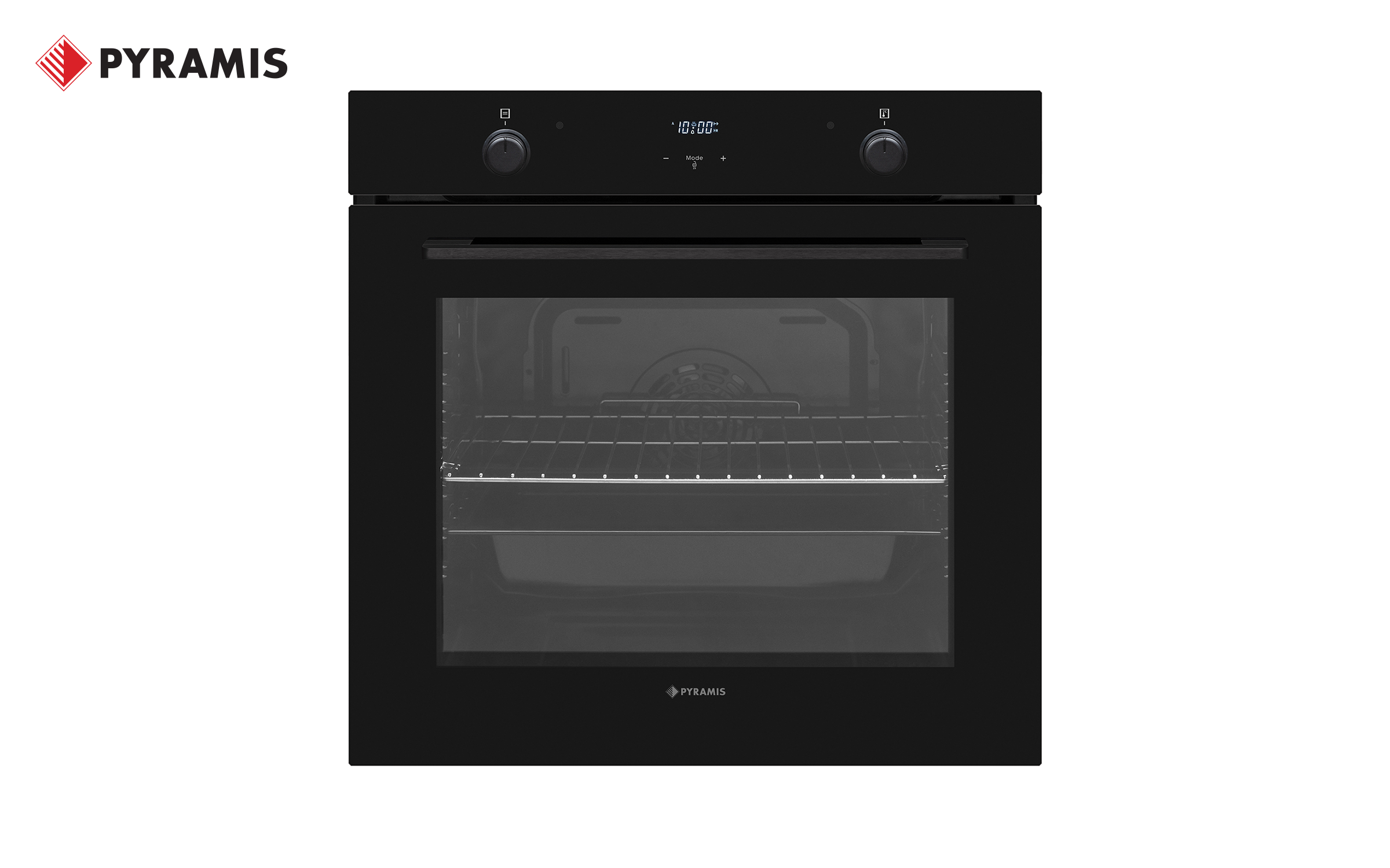 Cuptor incorporabil Pyramis, negru  1